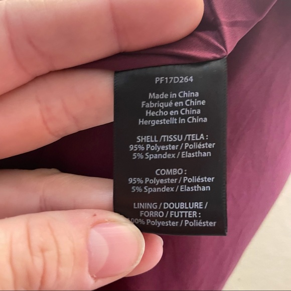 Rachel Zoe High Neck Shiley Dress (Boysenberry, 8) - Picture 11 of 14